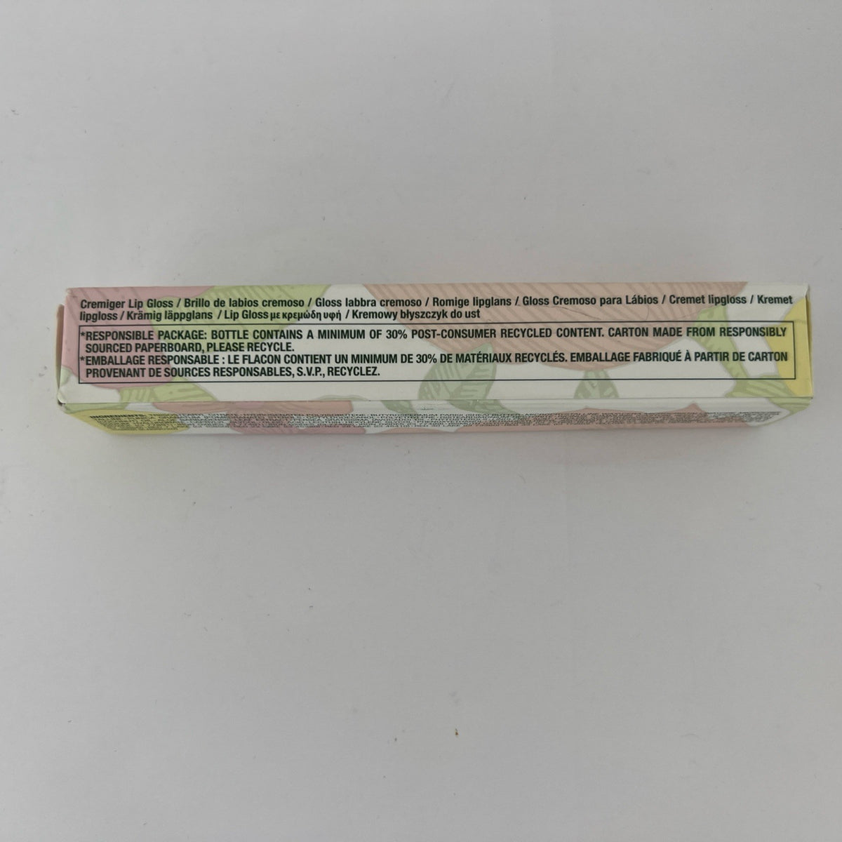 Clinique Lip Gloss Chiffon Pop 0.11 oz Full Size - Creamy, Hydrating Lip Shine