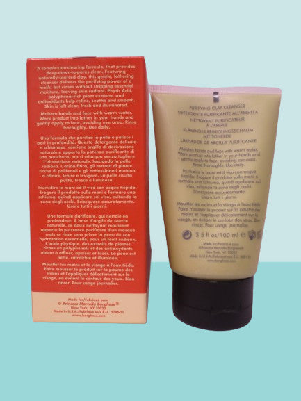 Borghese Detoxifying Clay Cleanser 3.5 oz Boxed - Pack of 2