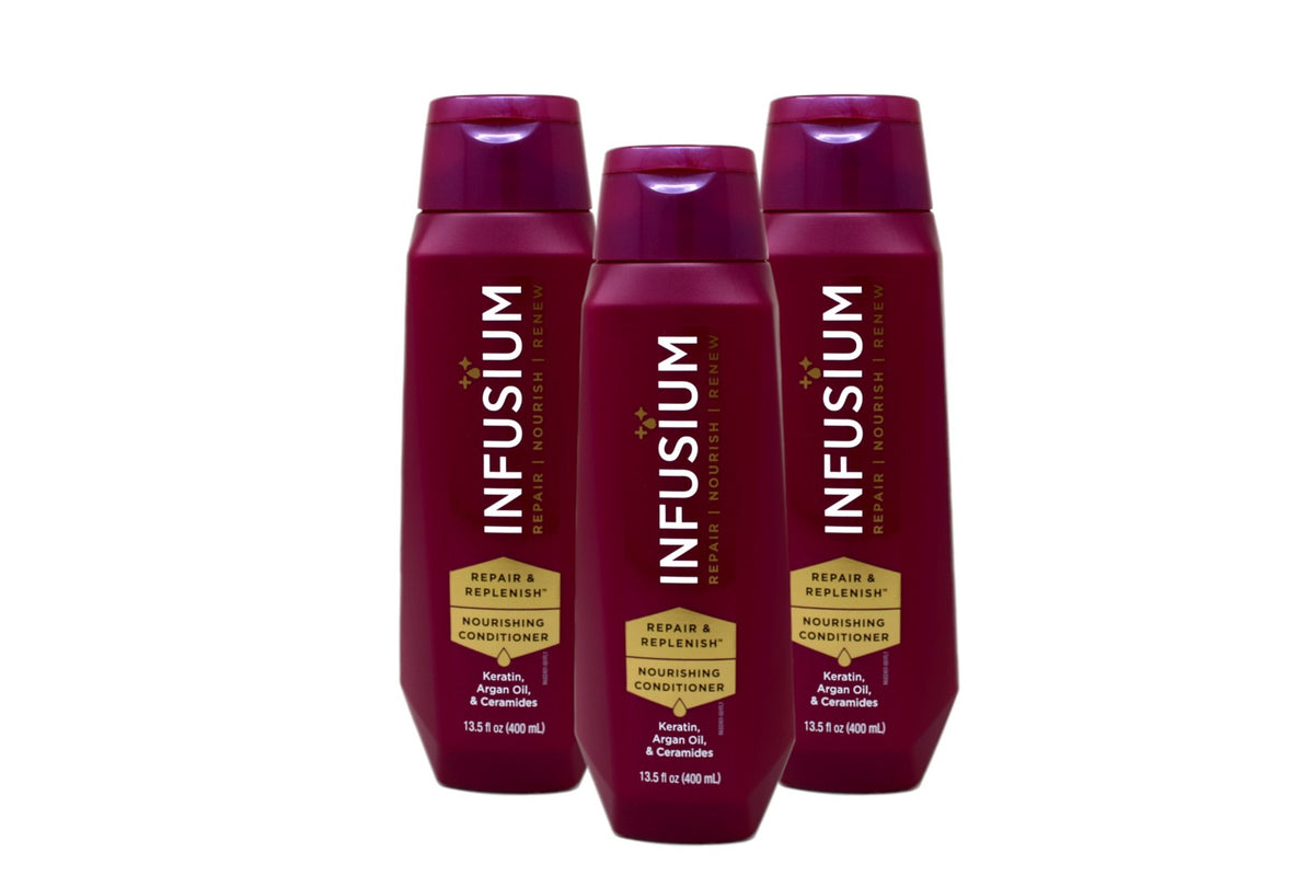 Infusium Repair & Replenish Nourishing Conditioner 13.5 Fl Oz Pack of 3