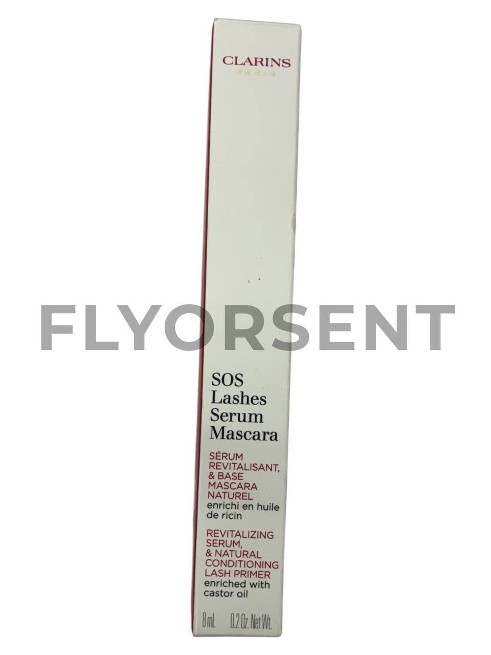 Clarins SOS Lashes Serum Mascara 0.2oz with Nourishing Lash Care in Caramel
