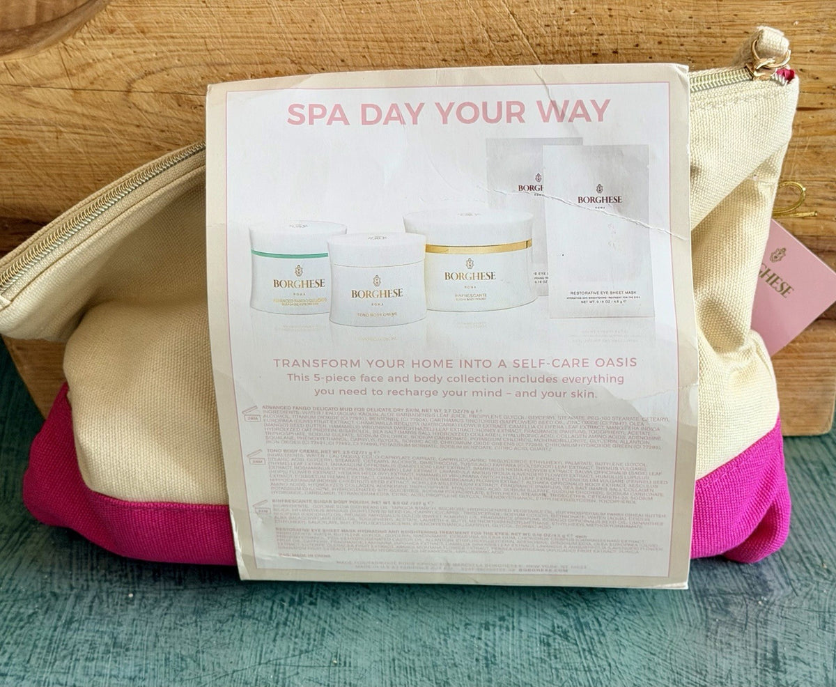 Borghese Spa Day Your Way 5-Piece Skincare Set - NWT