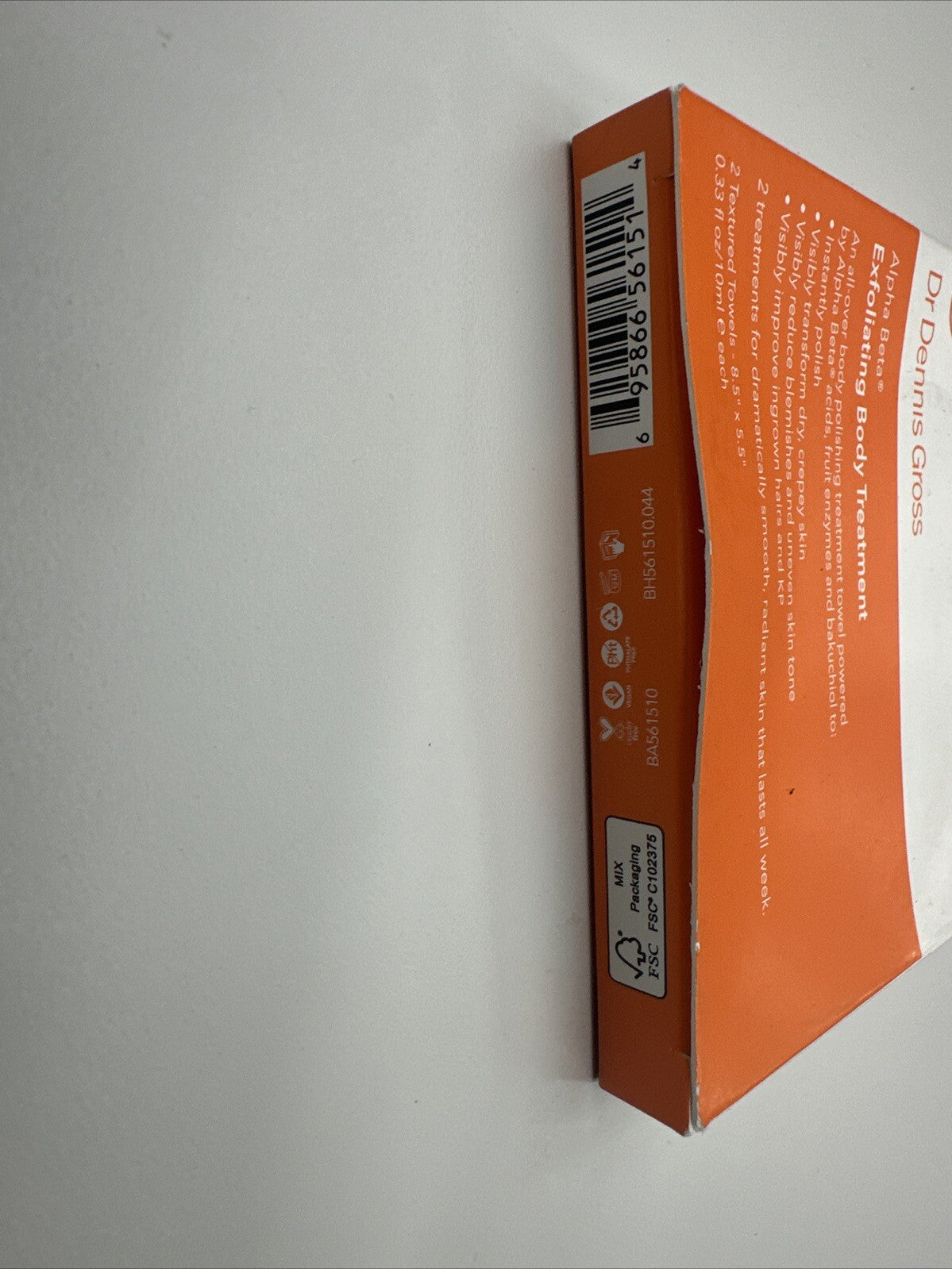 Dr. Dennis Gross Alpha Beta Exfoliating Body Treatments - 2 Textired