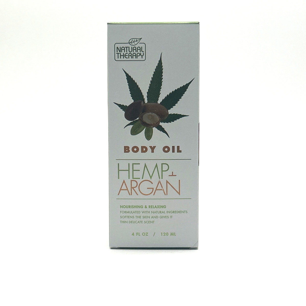 Hemp + Argan Body Oil - Moisturizing & Nourishing 4 oz