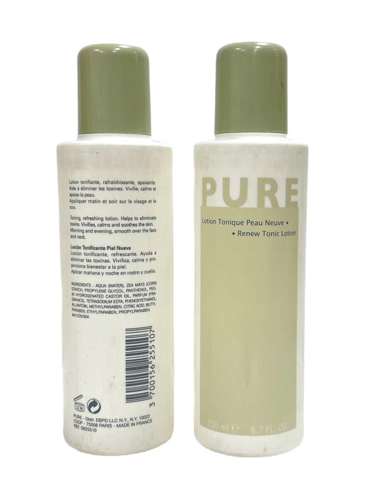 Pure Renew Tonic Lotion Set of 2 - Hydrating Skin Care, 200ml