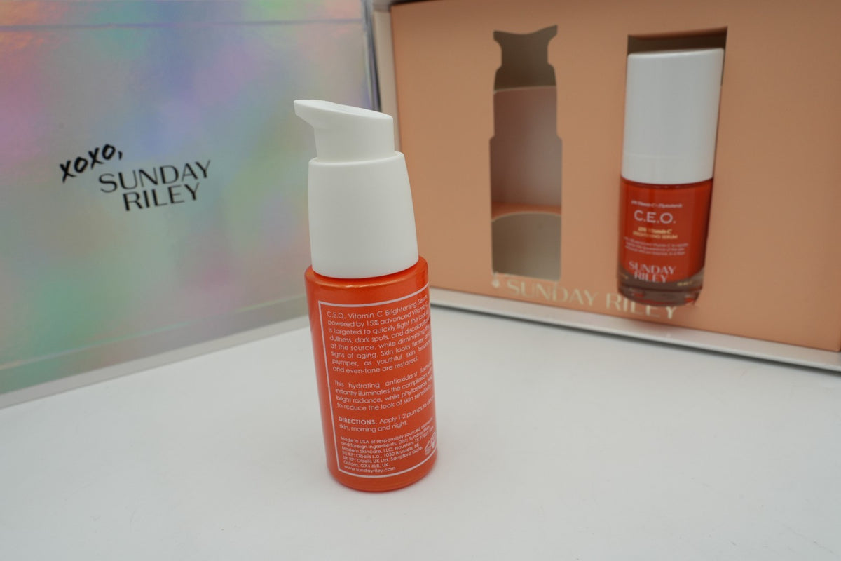 Brightening Vitamin C Serum Set with Travel & Home Sizes - Rejuvenate Skin