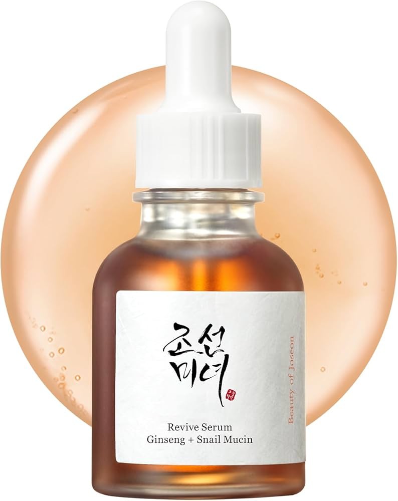 Revive Ginseng and Snail Mucin Serum - Hydrating Skin Care for All Skin Types 30ml