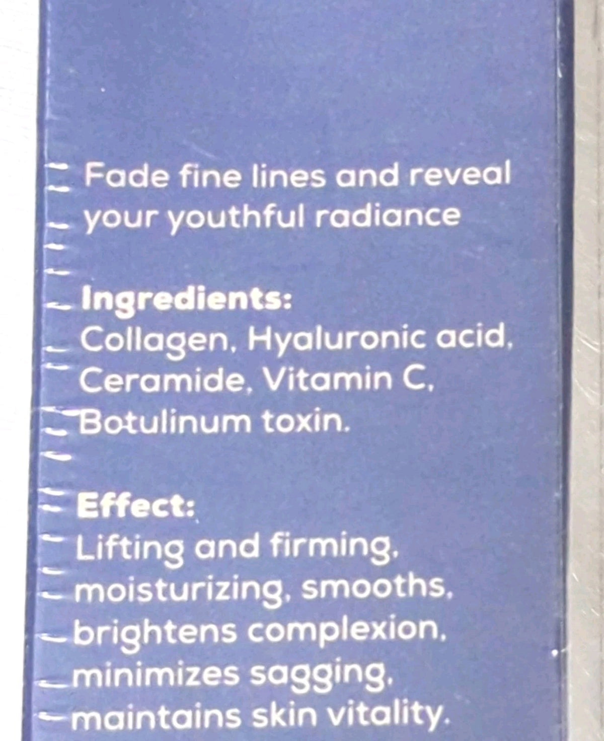 Anti-Aging Face Serum - 30ml Liquid Solution for Youthful Skin