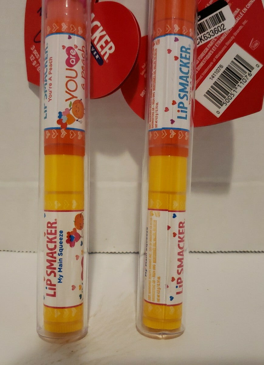 LipSmacker My Punny Valentine Lip Balm Variety Pack - 2 Tubes in Heart Scent
