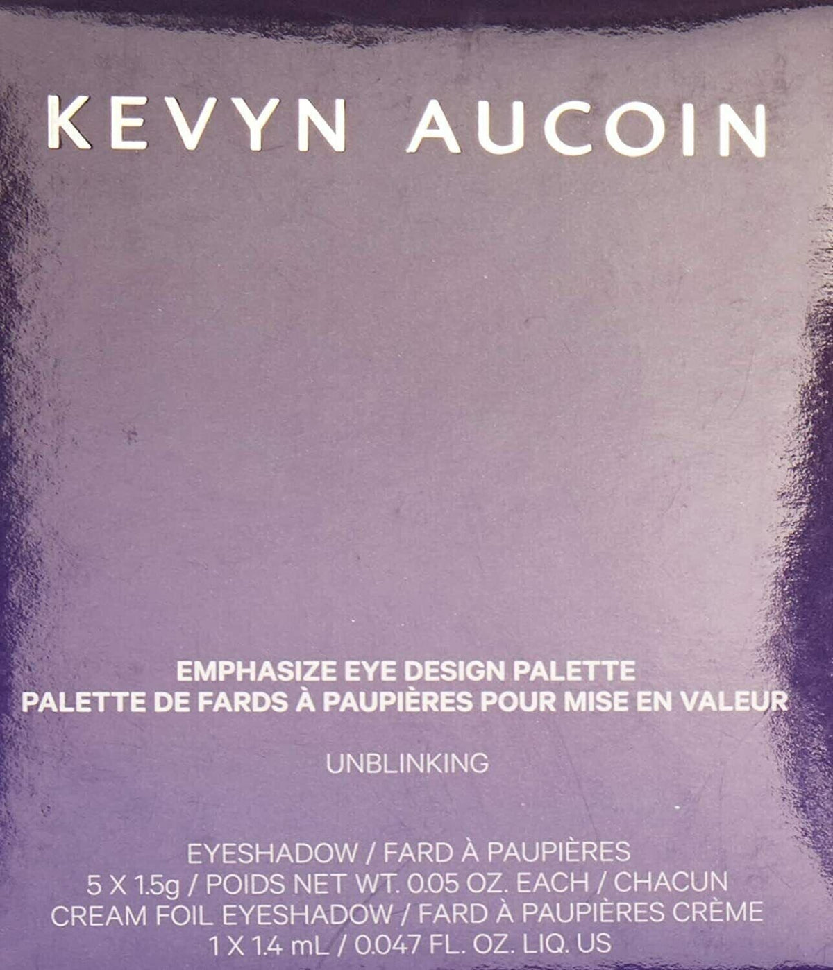 Kevyn Aucoin Emphasize Eye Shadow Palette in Unblinking - 5 Color Set