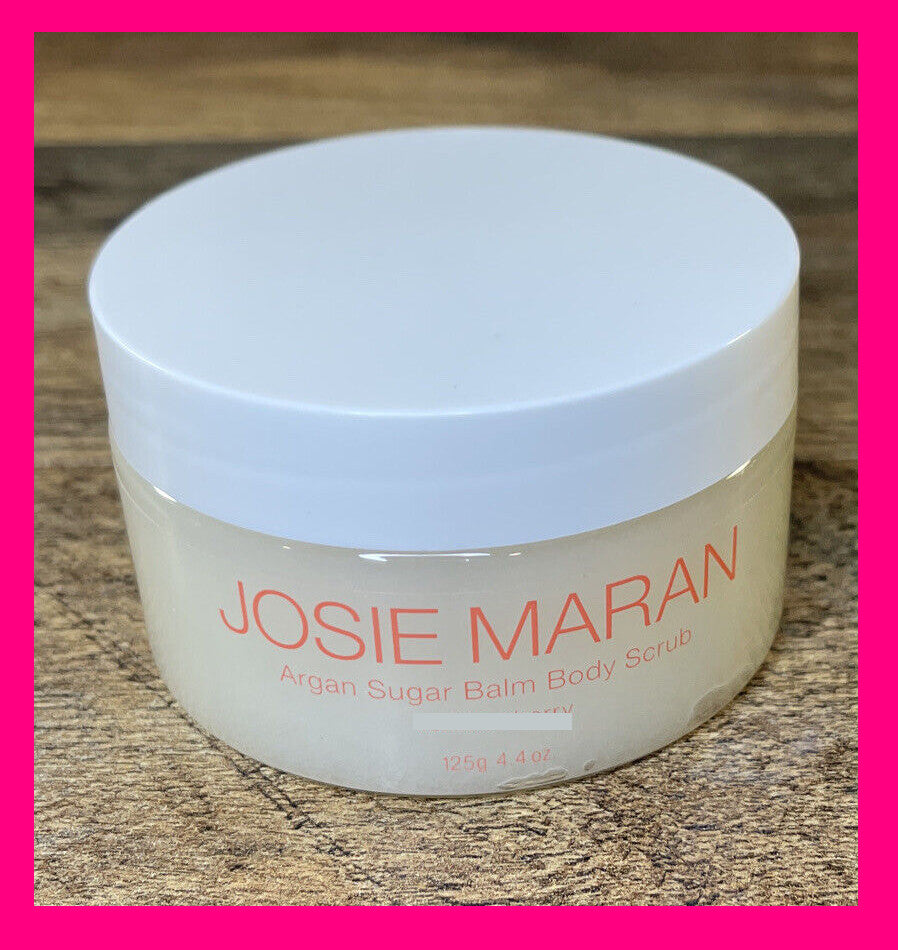 Josie Maran Argan Sugar Balm Body Scrub Exfoliate 4.4oz - LEMON BAR