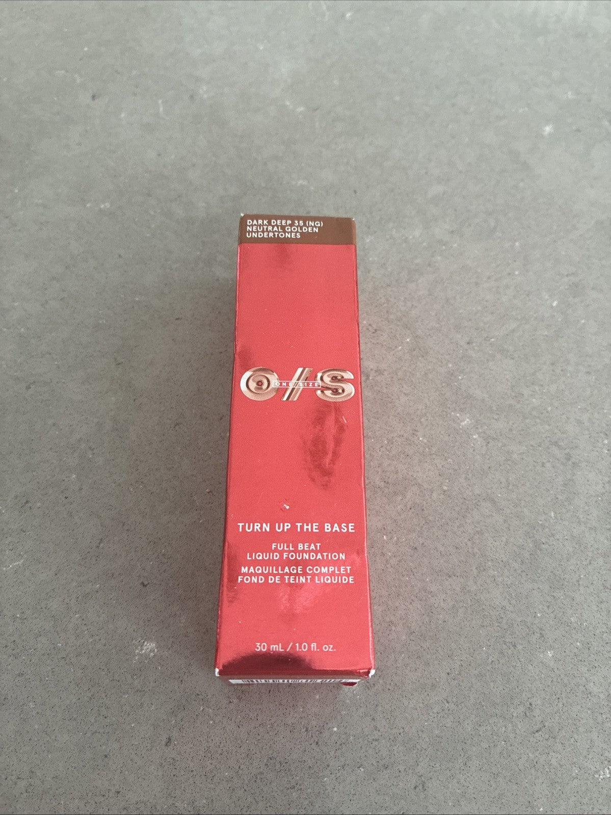 Full Coverage Liquid Foundation Dark Deep 35 - Neutral Golden Tones