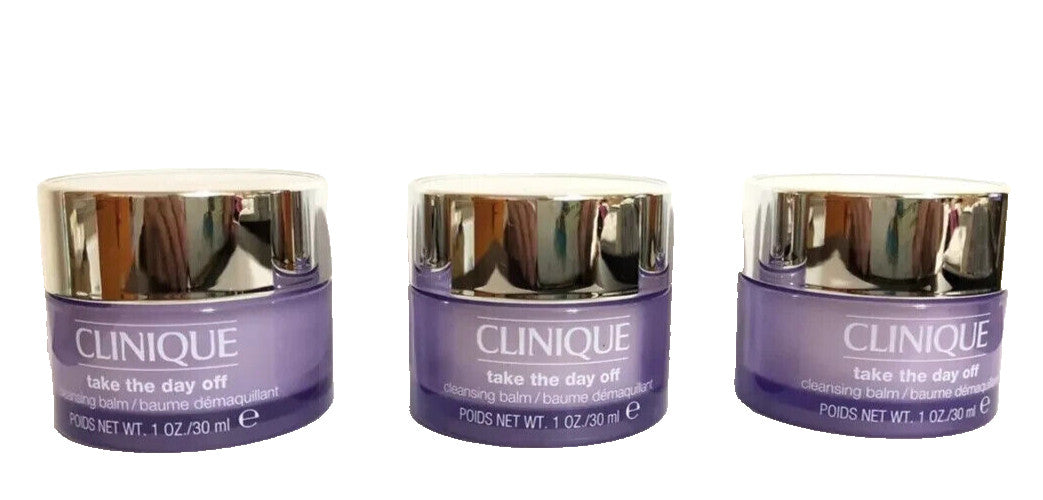 Clinique Take The Day Off Cleansing Balm Set - 3 x 1 oz Makeup Remover