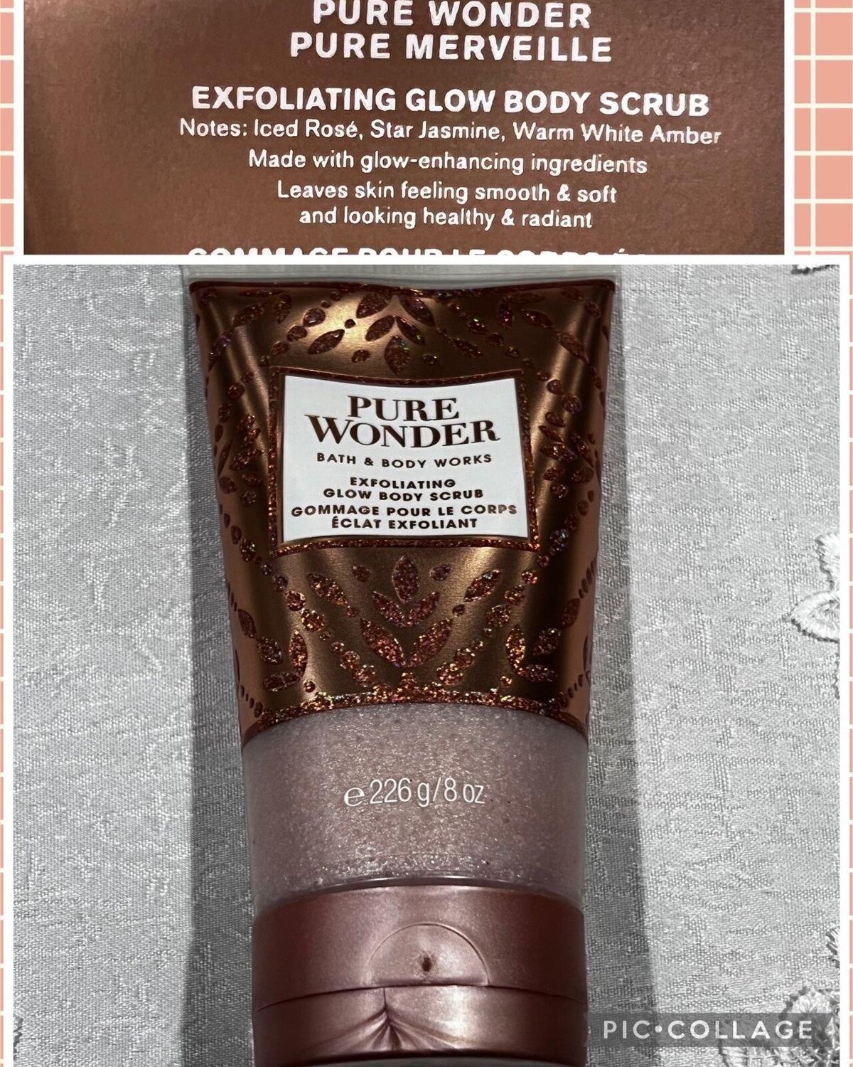 Bath & Body Works Creamy Scrub Exfoliating Glow Shea Vitamin E You