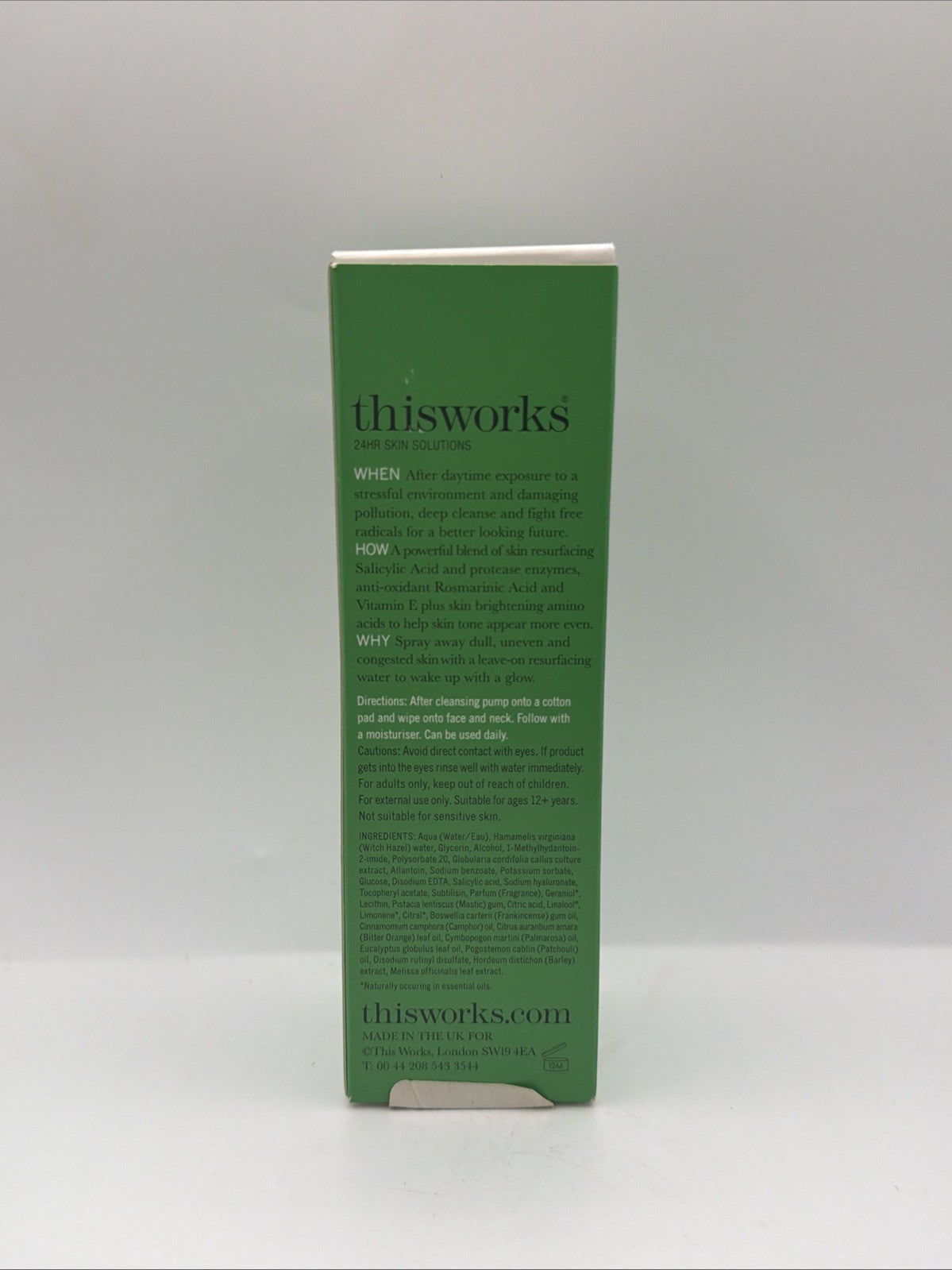 Thisworks Evening Detox Spray On Exfoliant 60 ml / 2 oz BNIB