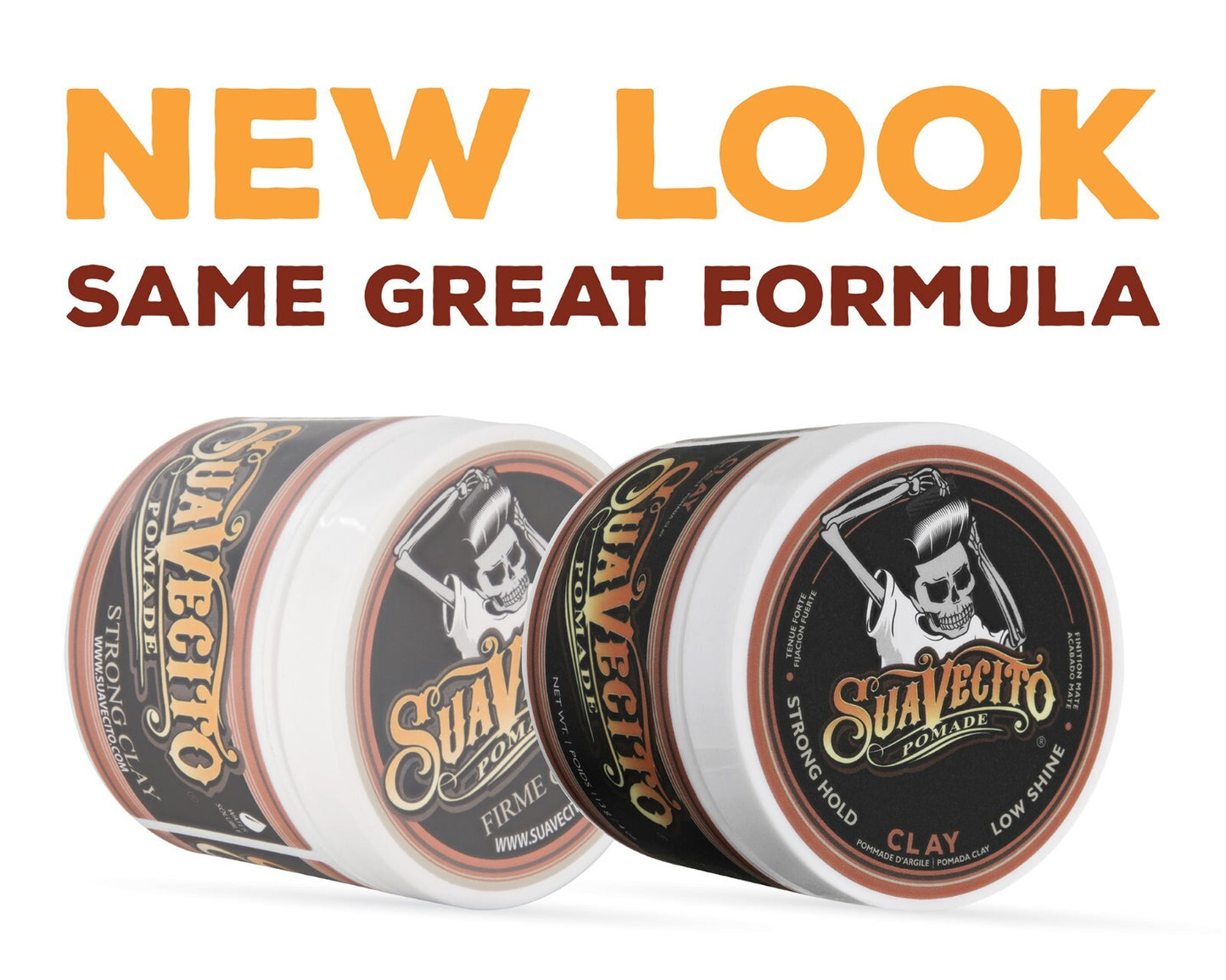 Matte Clay Pomade with Strong Hold and Natural Finish - 4 oz