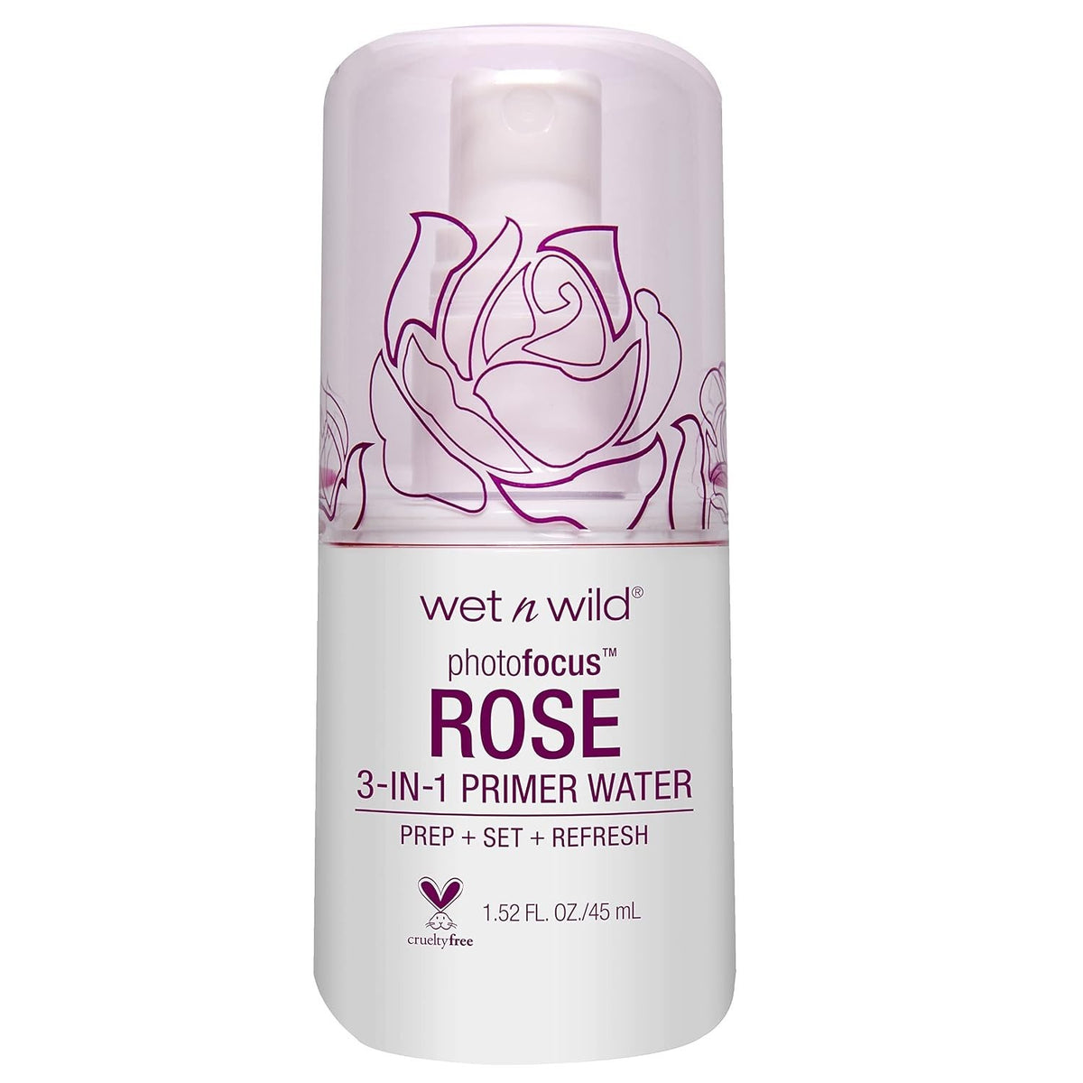Hydrating Rose Primer Water Spray for Makeup & Skin Glow - 1.52 oz