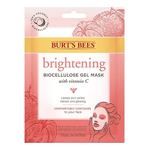 Brightening Biocellulose Gel Face Mask, Mandarin
