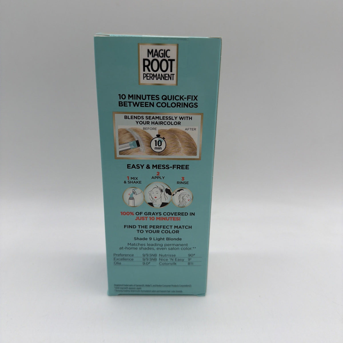 Hair Coloring Kit #9 Light Blonde - 2 Pack