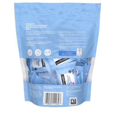 Fragrance-Free Makeup Remover Wipes - 20 Count, 3 Pack