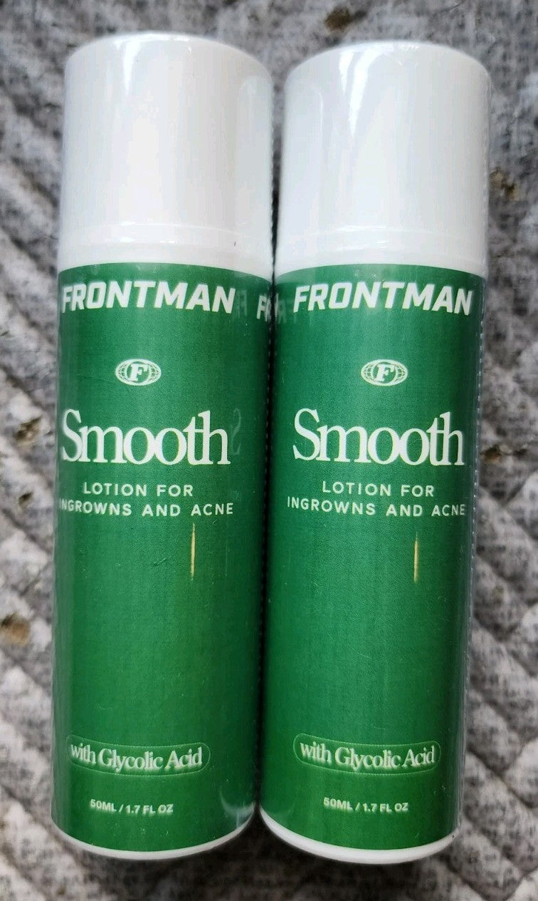 Men's Ingrown Hair & Acne Solution Lotion with Glycolic Acid - 2 Pack, 1.7 Fl Oz