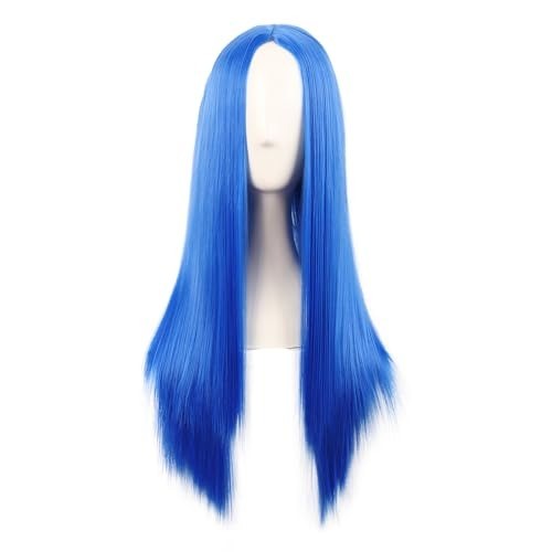 Long Straight Synthetic Wig - Heat Resistant & Elegant 28 Inch Style