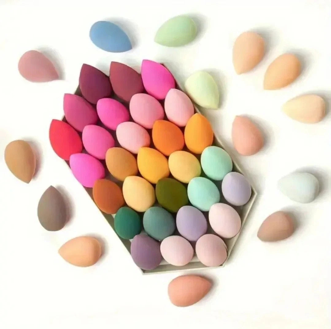 20PCS Multi-Colored Makeup Blender Sponges for Liquid, Cream & Powder Foundation