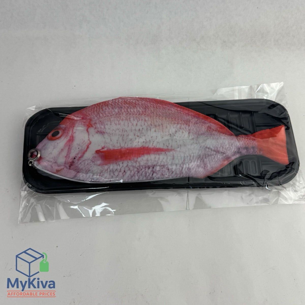 Pink Fish-Shaped Coin Purse and Makeup Organizer - Cute Clutch Bag