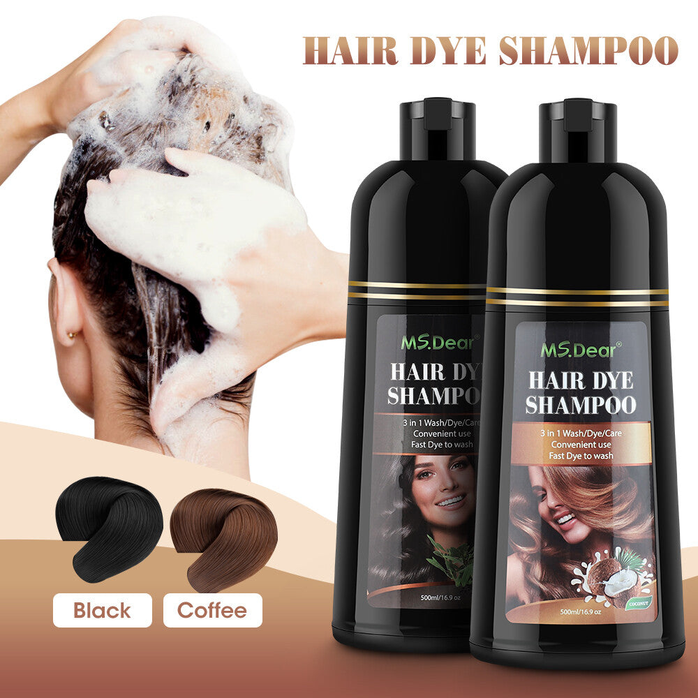 Hair Color Shampoo – 5-Minute Grey Hair Coverage
