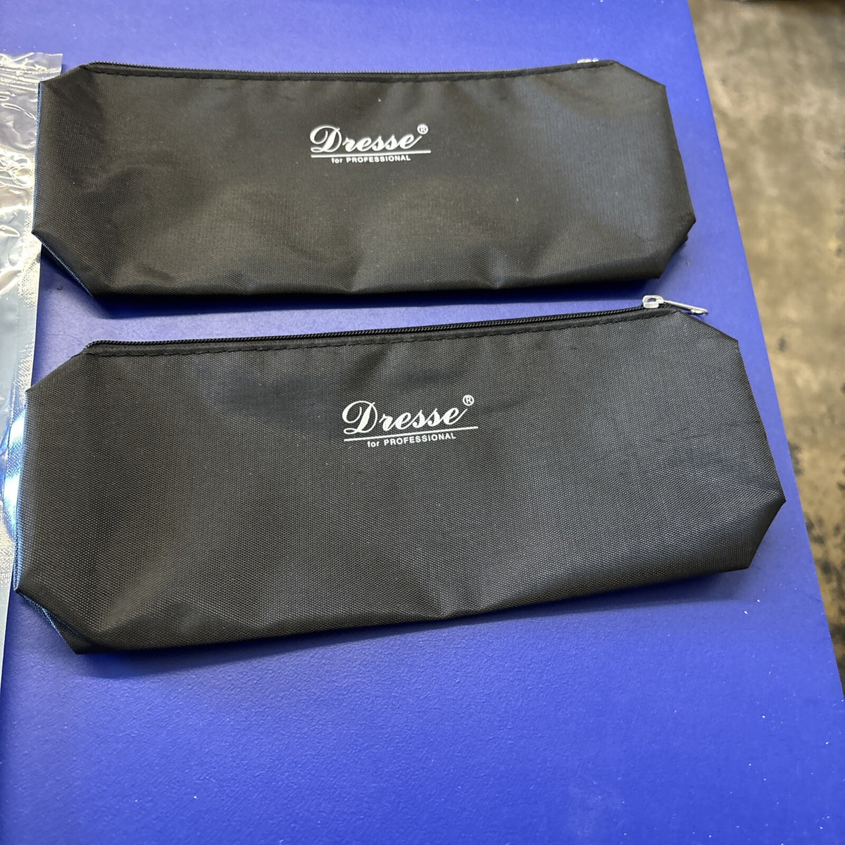 2 Pack Travel Makeup Bags and Brush Organizer Set - Compact & Durable