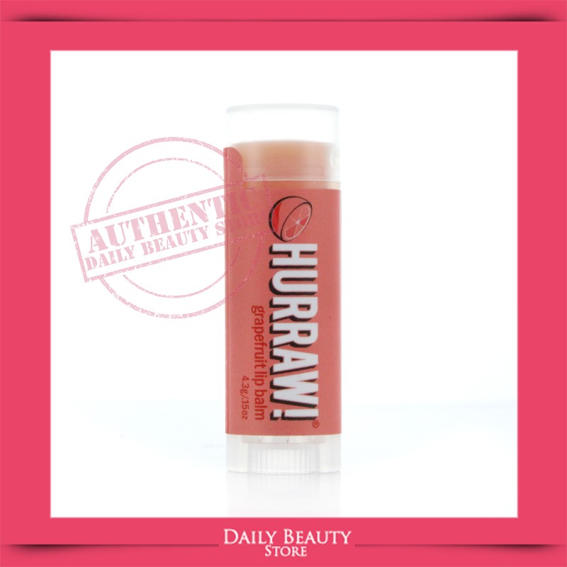 Grapefruit Lip Balm - Organic, Cruelty-Free, Zesty & Nourishing