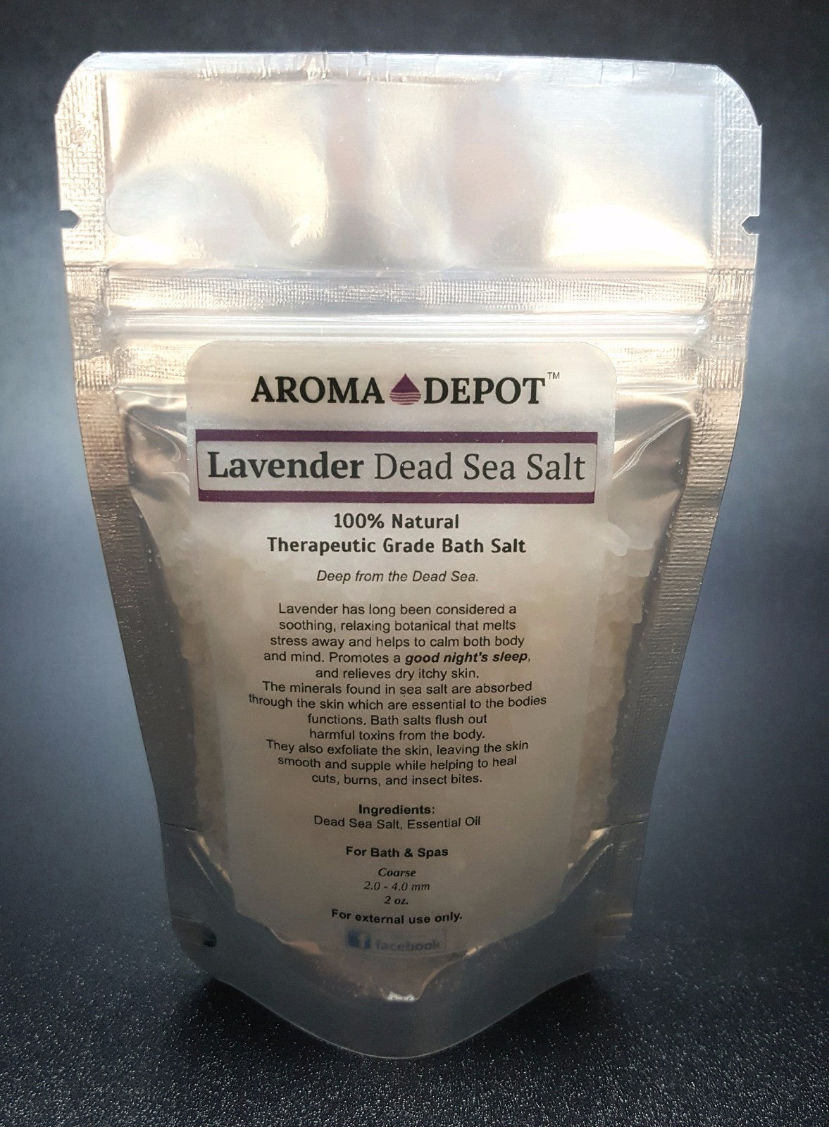Lavender Detox Bath Salt Soak Purifying Soaking Salts 1oz to 5 lbs