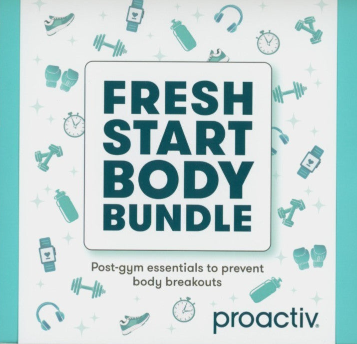 Proactiv Acne Body Wash & Blemish Control Body Cream Bundle with Travel Towel