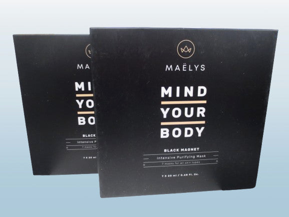 Black Magnet Intensive Purifying Mask - 7 Piece Set (Pack of 2)