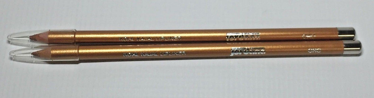 2 Pack Lip Liner Pencils - Jordana Kohl Kajal, Unsealed, 0.048 Oz Each