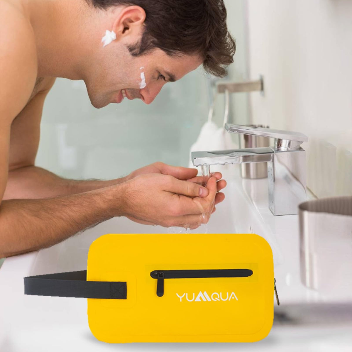 Waterproof Travel Toiletry Bag Men Hanging Organizer Shaving Storage Pouch