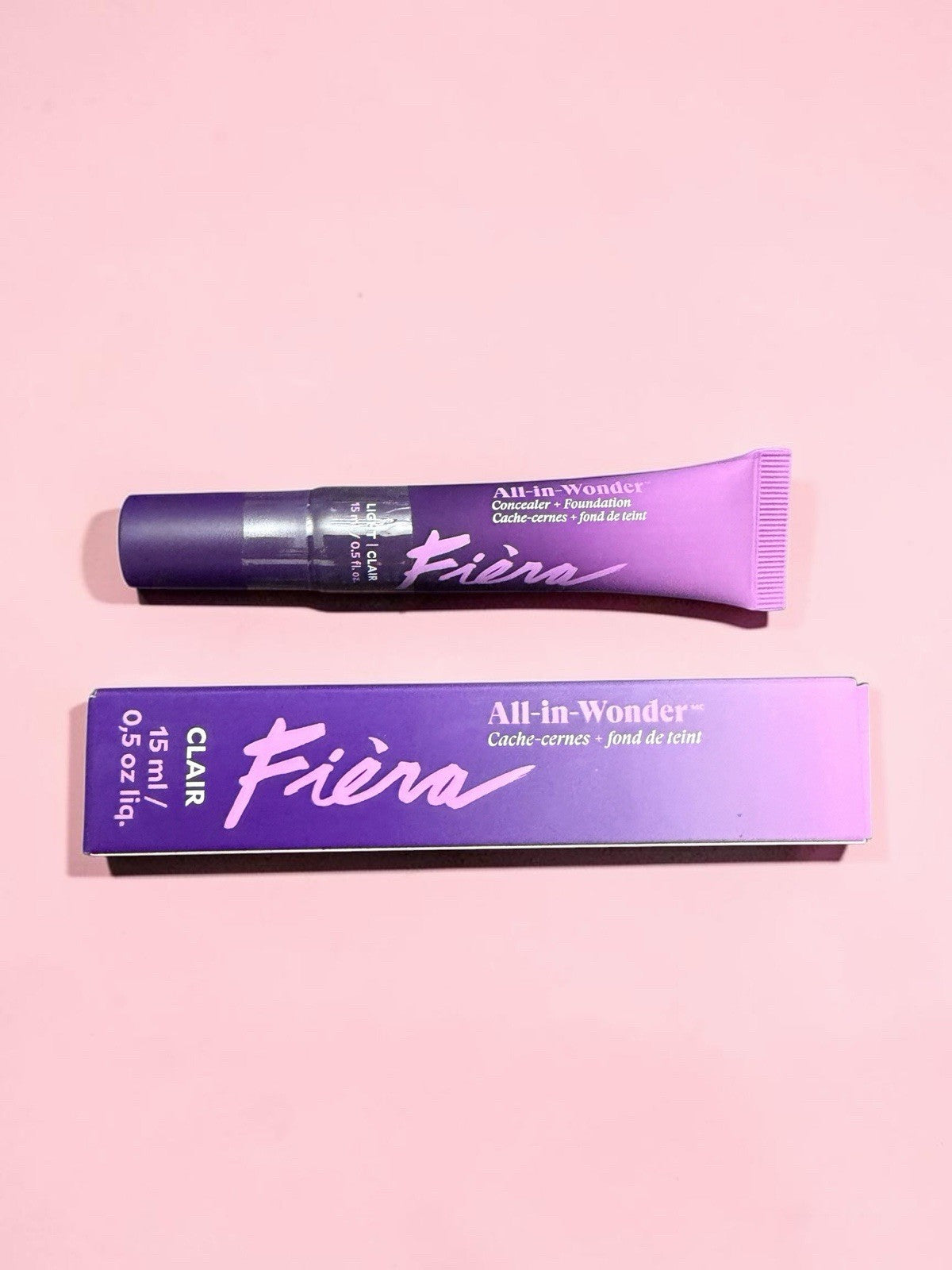 Fiera All-in-Wonder Concealer Foundation Light Clair 15ml Anti-Aging Makeup