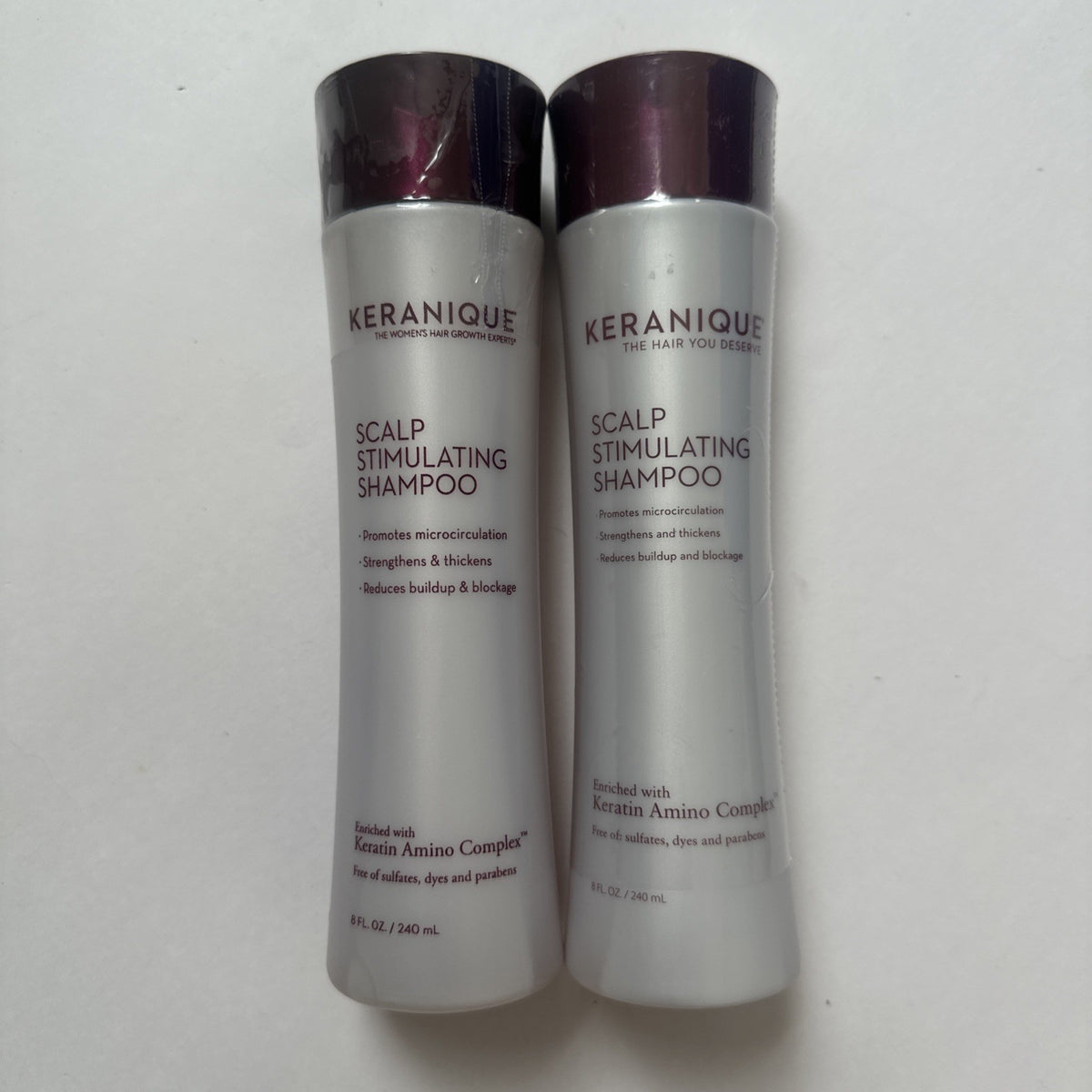 Scalp Stimulating Shampoo - 8 oz Bottle (Pack of 2)