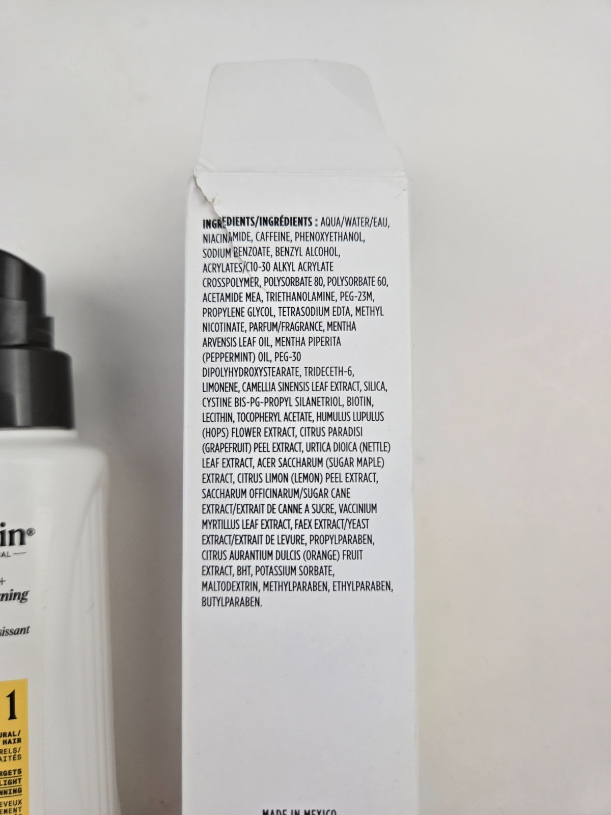 Nioxin System 1 Scalp Care + Hair Thickening Leave-In Treatment | For