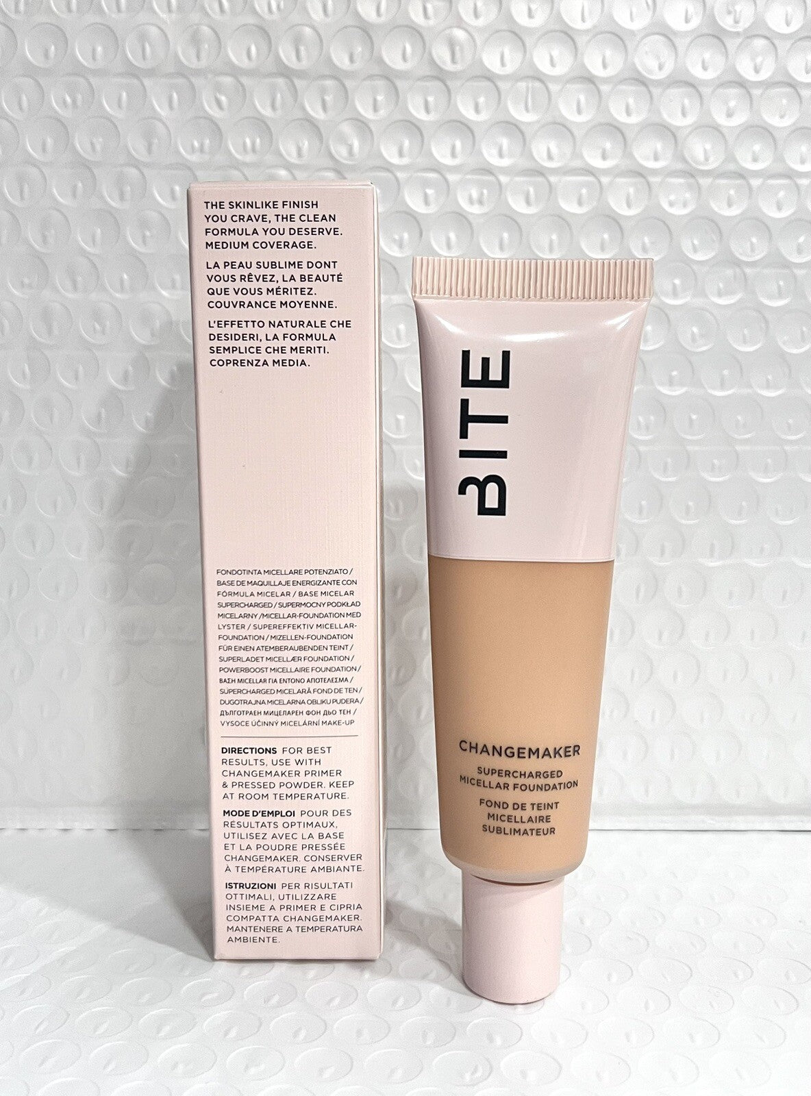 Micellar Foundation for Face - Long-lasting, Hydrating Makeup Base - L40