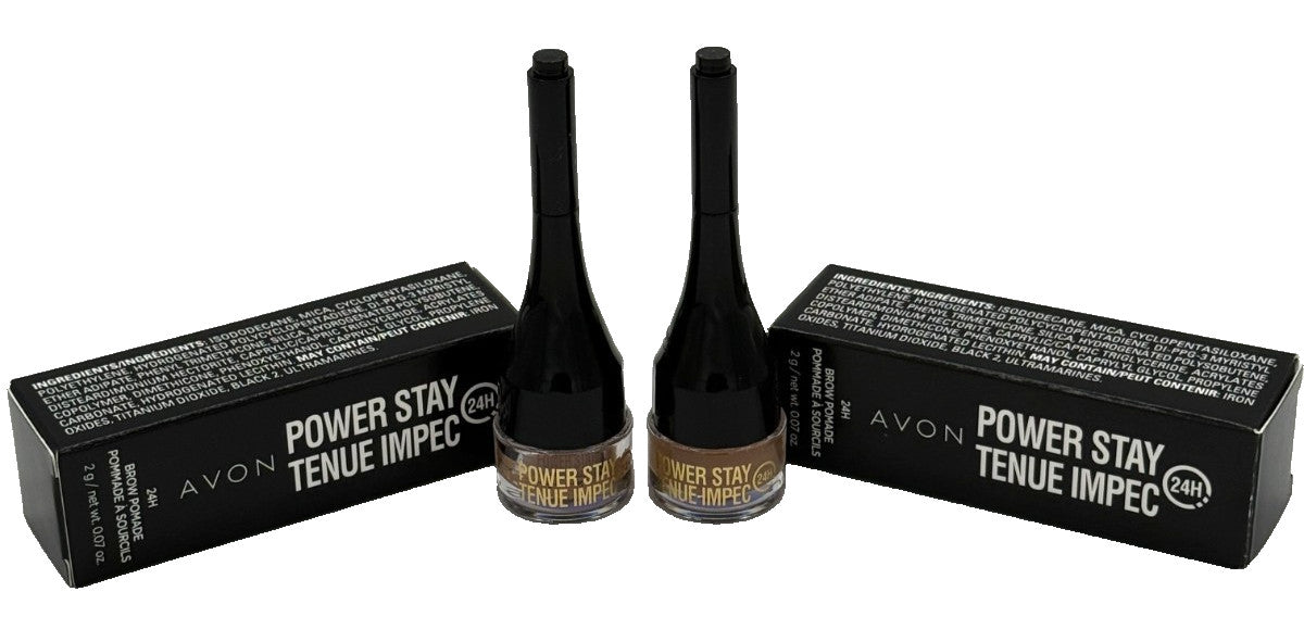 Brow Pomade in Blonde 2g - 24H Power Stay Eyebrow Makeup Pack of 2