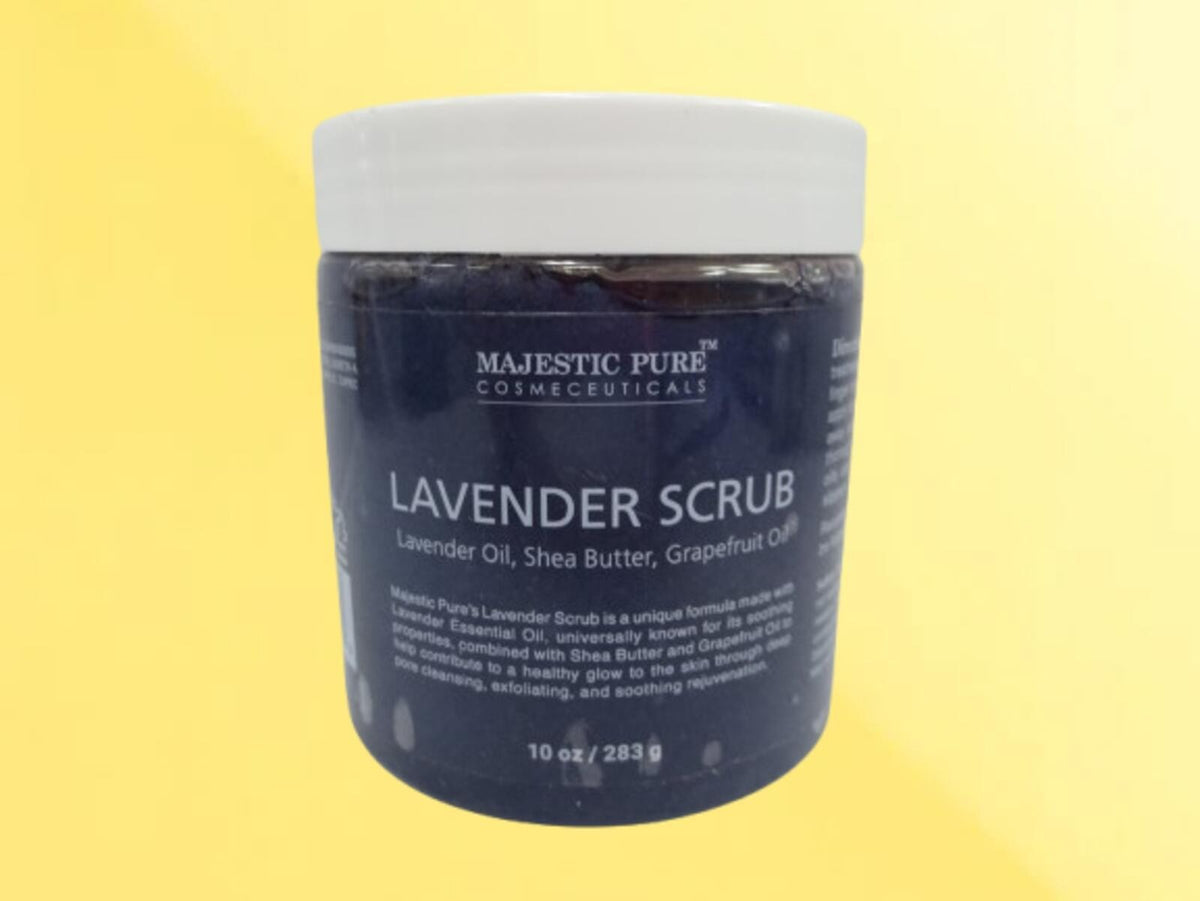 MAJESTIC PURE LAVENDER SCRUB 10 OZ LOT OF 2