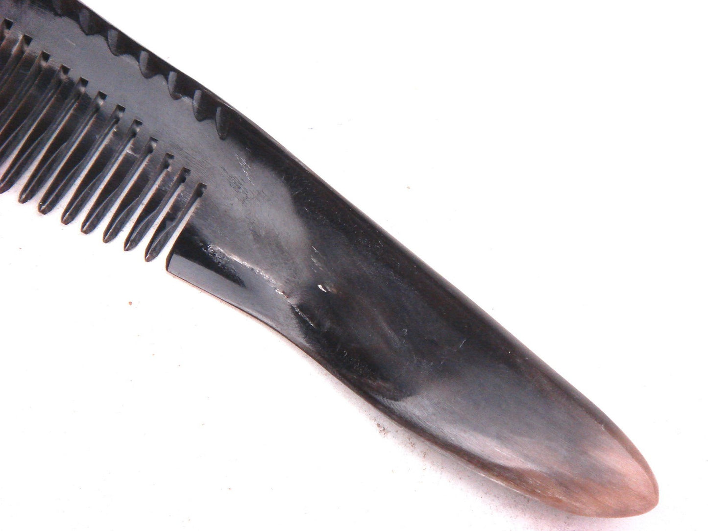 Ox Horn Pocket Comb Handcrafted Hair Organizer Light & Smooth