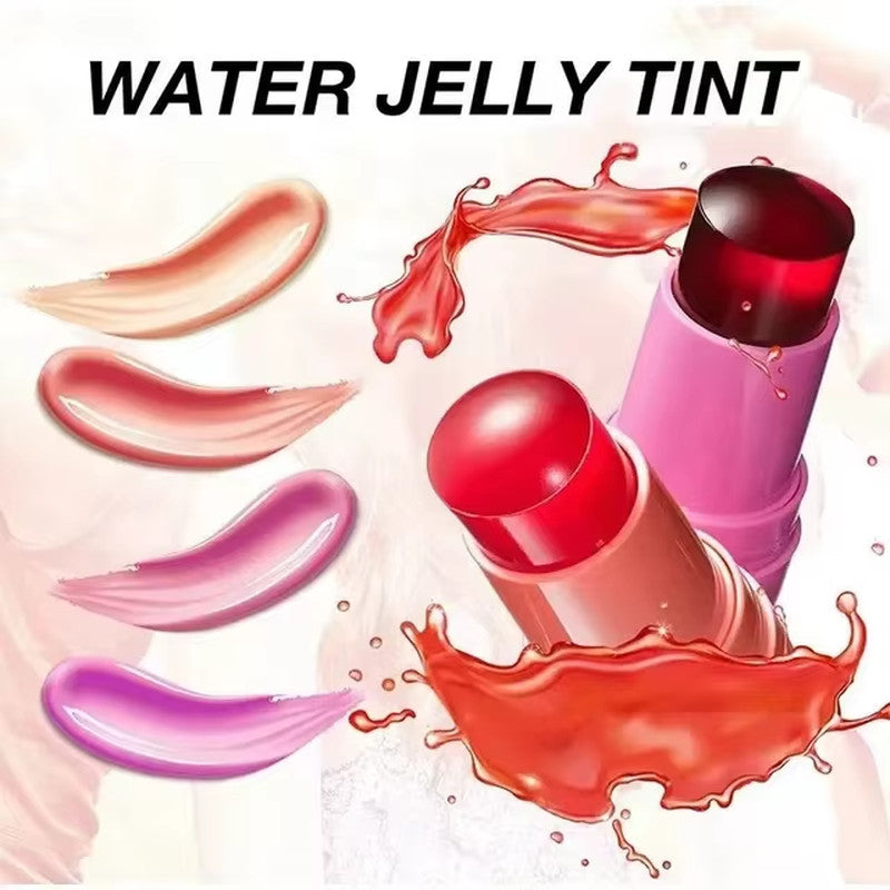 3-in-1 Milk Jelly Lip & Cheek Tint - Long Lasting, Hydrating Matte Rouge