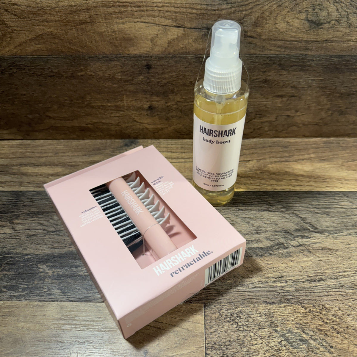 Body Boost Hair Volumizer & Retractable Styling Brush - 5.07oz
