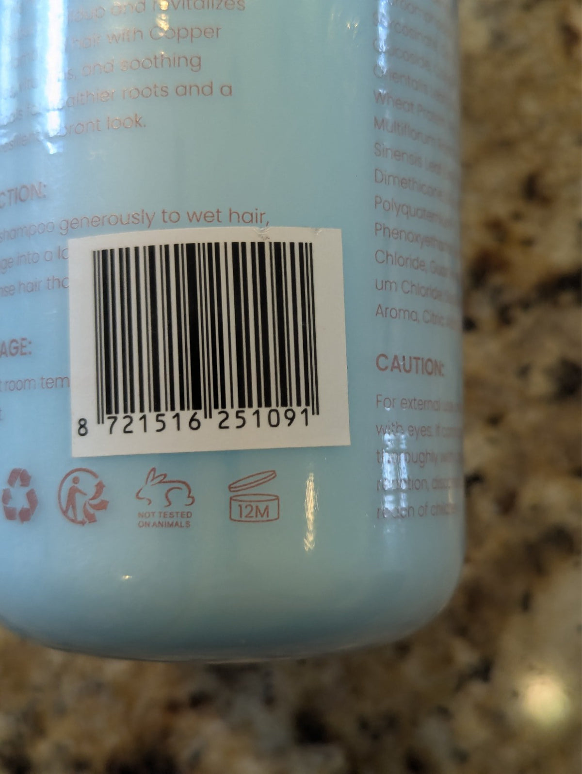 Hairgenetix Copper Peptide Hair Growth Shampoo 10.1 fl oz