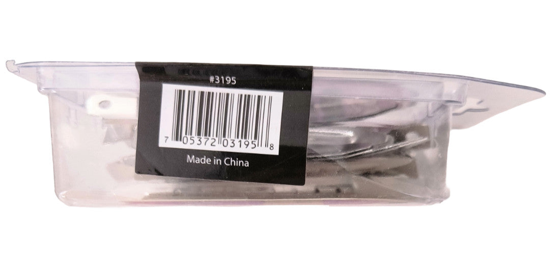 Annie Premium Duck Bill Clips Metal Hair Silver 12 Count 2 Packs