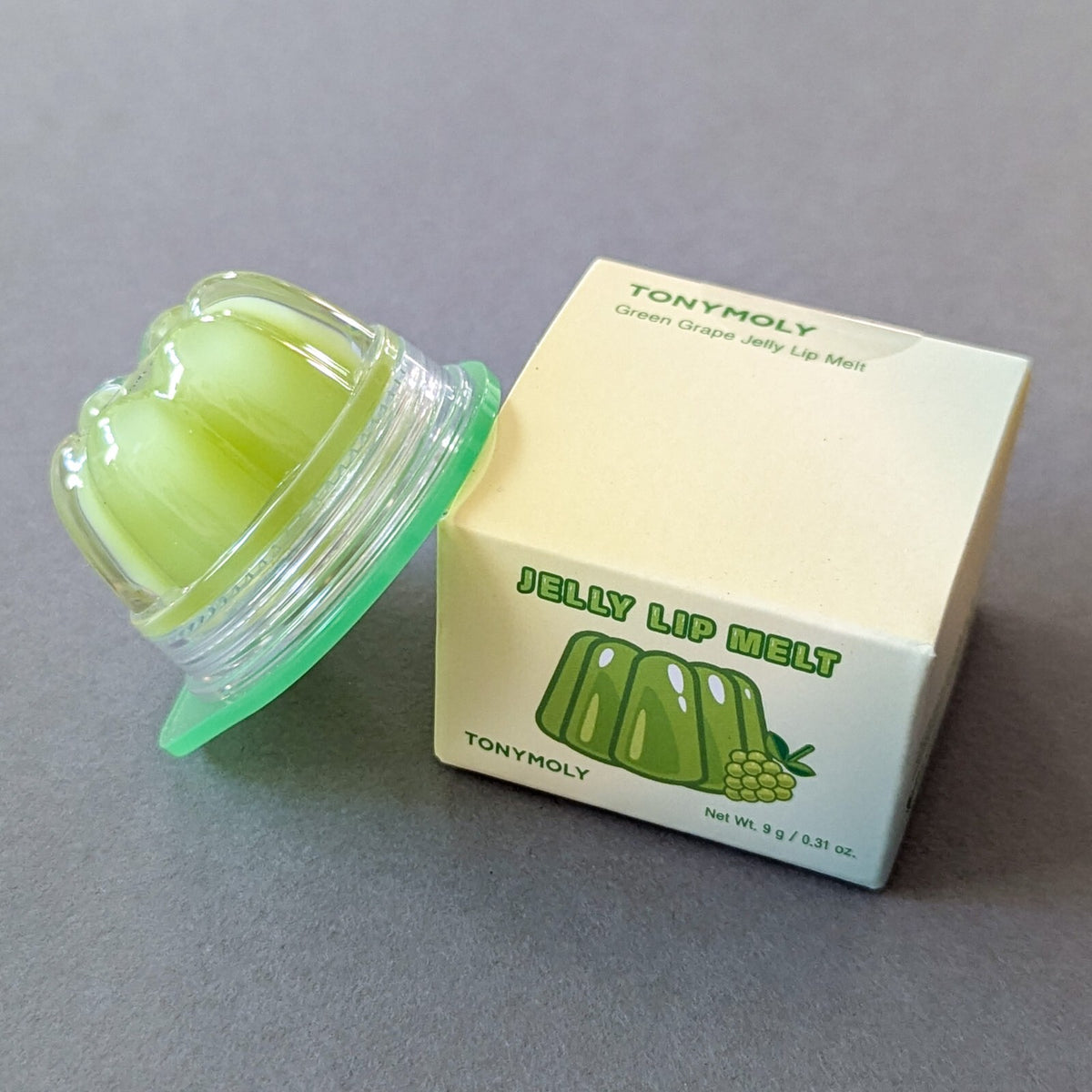 Lip Gloss - Green Grape Hydrating Lip Oil with Jelly Formula - Full Size 0.31oz