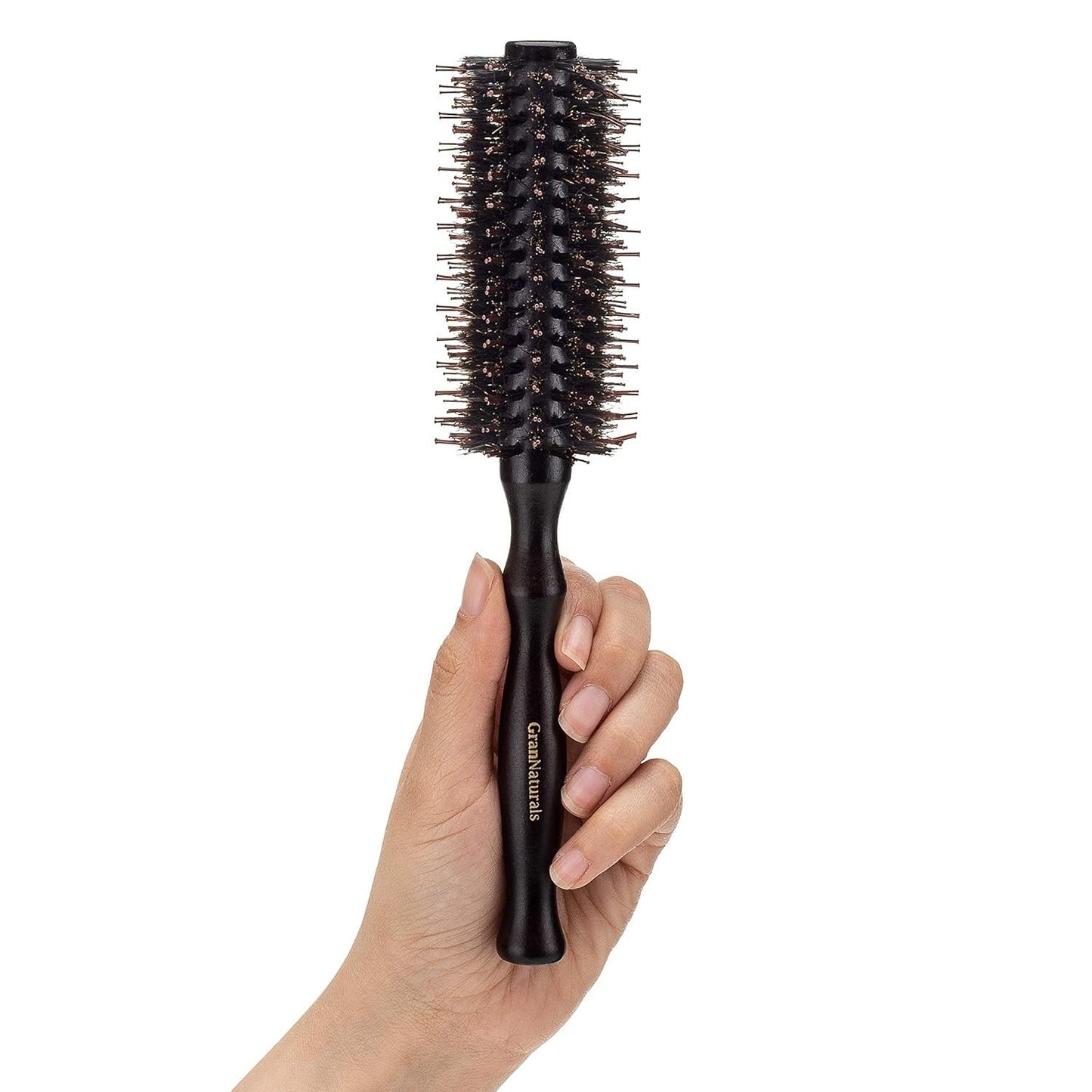 Eco-Friendly 1.75 Inch Round Hair Brush for All Hair Types - Detangling & Styling
