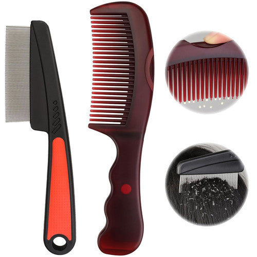 Detox Scalp Comb Set - Dandruff Removal & Scalp Massager for Men Women Kids