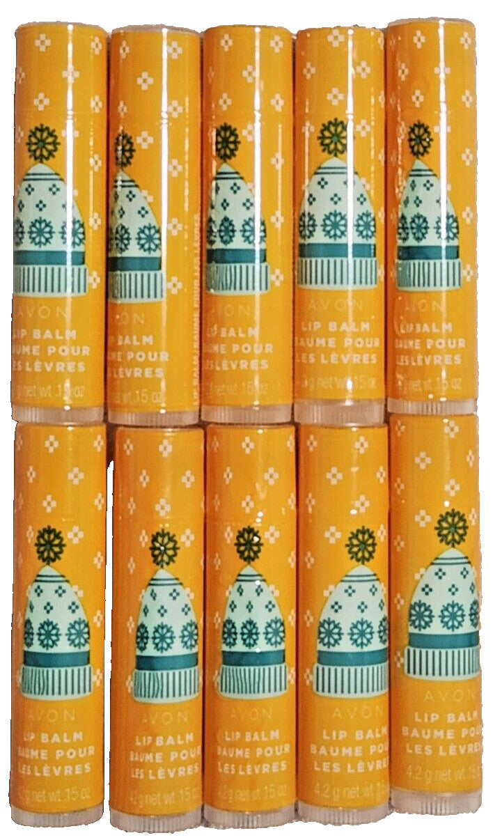 Almond Biscotti Lip Balm Set - 10 Pack, 0.15 oz Each, Moisturizing